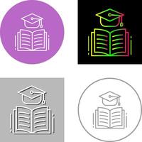 Graduation Icon Design vector