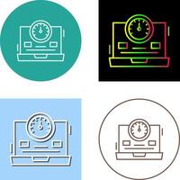 Speedometer Icon Design vector