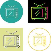 diseño de icono de televisión vector