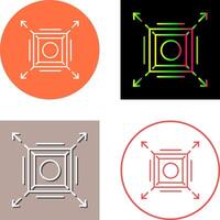 Maximize Icon Design vector