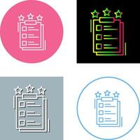 Project Features Icon Design vector