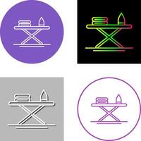 Iron Board Icon Design vector