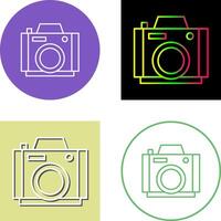 Photo Camera Icon Design vector