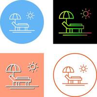 Hammock Icon Design vector