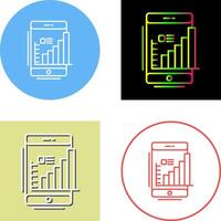 Mobile Icon Design vector