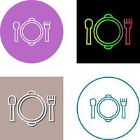 Banquet Icon Design vector