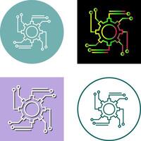 Automation Icon Design vector