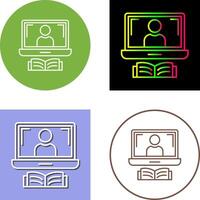 Lesson Icon Design vector