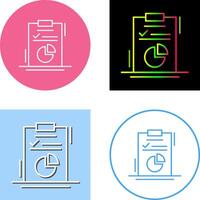 Diagram Icon Design vector