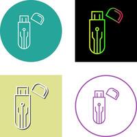 Usb Icon Design vector