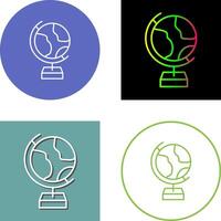 Globe Icon Design vector