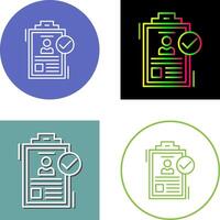 Hire Icon Design vector