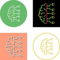 Brain Icon Design vector