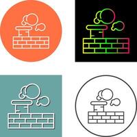 Chimney Icon Design vector