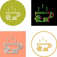 Hot Chocolate Icon Design vector