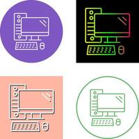 Computer Icon Design vector