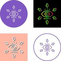 Visualization Icon Design vector