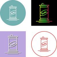 Soda Can Icon Design vector