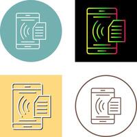 Smart Phone Icon Design vector