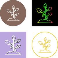 Sprout Icon Design vector