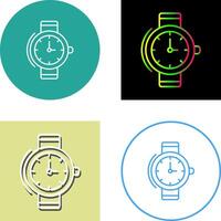 Wrist Watch Icon Design vector