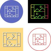 Gallery Icon Design vector