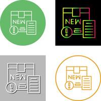 New Product Icon Design vector