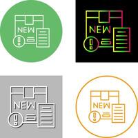 New Product Icon Design vector