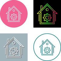 Home Automation Icon Design vector