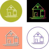 Home Automation Icon Design vector