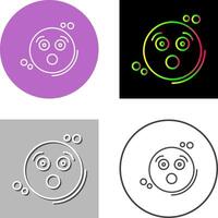 Surprised Icon Design vector