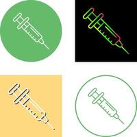 Injection Icon Design vector