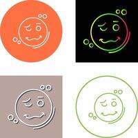 Drunk Icon Design vector