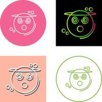 Dizzy Icon Design vector