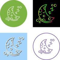 Sleeping Icon Design vector
