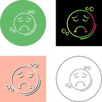 Sad Icon Design vector