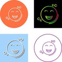 Happy Icon Design vector