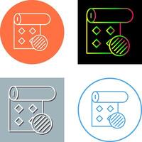 Wallpaper Icon Design vector