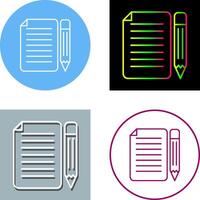 Page Icon Design vector