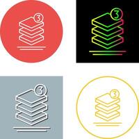 Layers Icon Design vector