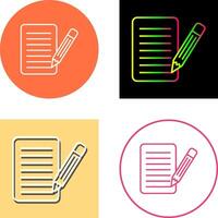 Check List Icon Design vector