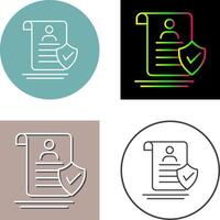 Verified Icon Design vector