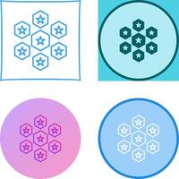 Unique Reputation Management Icon Design vector
