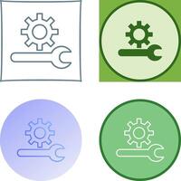 Unique Technical Support Icon Design vector