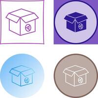 Unique Seo Packages Icon Design vector