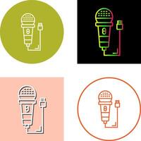 Microphone Icon Design vector