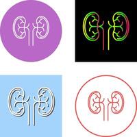 Kidney Icon Design vector