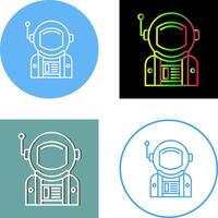 Astronaut Icon Design vector