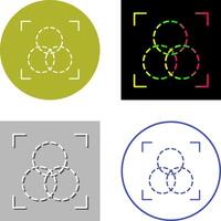 Intersection Icon Design vector