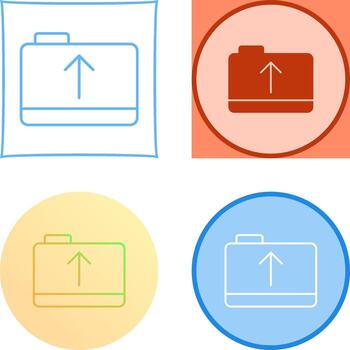 Unique Folder Icon Design vector